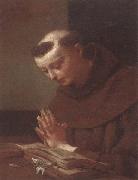 unknow artist Saint anthony of padua in prayer china oil painting artist